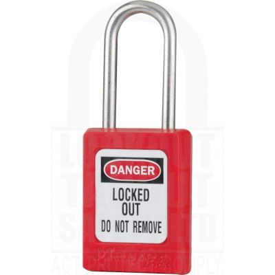 Master Lock S31 Safety Padlock Red